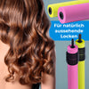 12 PAPILOTTEN Lockenwickler LOCKEN Dauerwelle Friseurbedarf Haar mit Stecker Pink