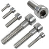 Zylinderkopfschrauben mit Teilgewinde in sechs Größen