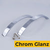 Zwei Bogengriffe Chrom glanz