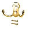 Garderobenhaken kurz vintage in Gold
