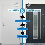 Montageanleitung für Hydraulische Türschließer